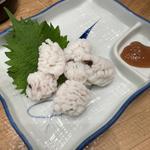 鱧の湯引き