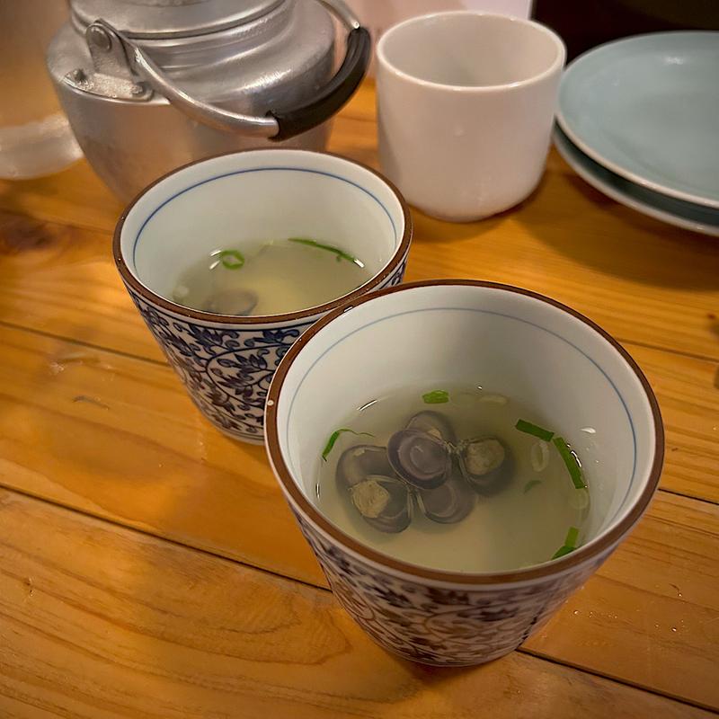 〆のスープ(大衆酒場BEETLE 仙台)