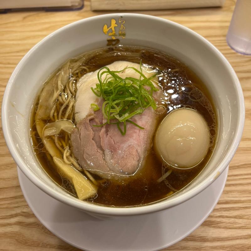 特製醤油らぁ麺(らぁ麺はやし田田町芝浦店)