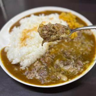  牛すじカレー並盛牛すじトッピング