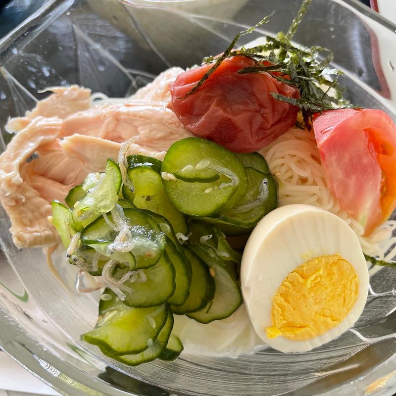 そうめん定食(風来樓（ふくろう）)