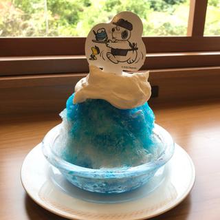 オラフのアイスを抱えた食いしん坊かき氷〜パインソルベ入り〜(ジョイフル 白井店)