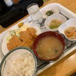 ササミフライ定食