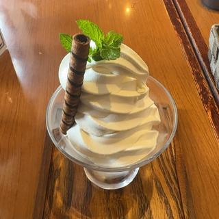 自家製バニラソフトクリーム