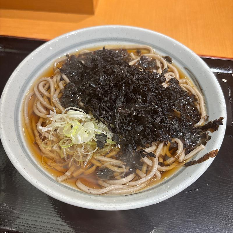 岩のりそば(かのや 新橋店)