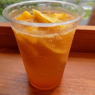 フローズンマンゴー ビンクグレープフルーツ ビネガーレモネードソーダ 