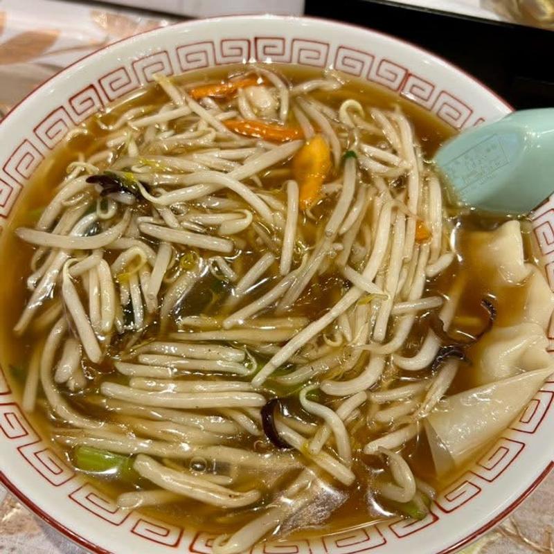 もやしサンマーメン ワンタン(おっちゃん ラーメン 居酒屋)