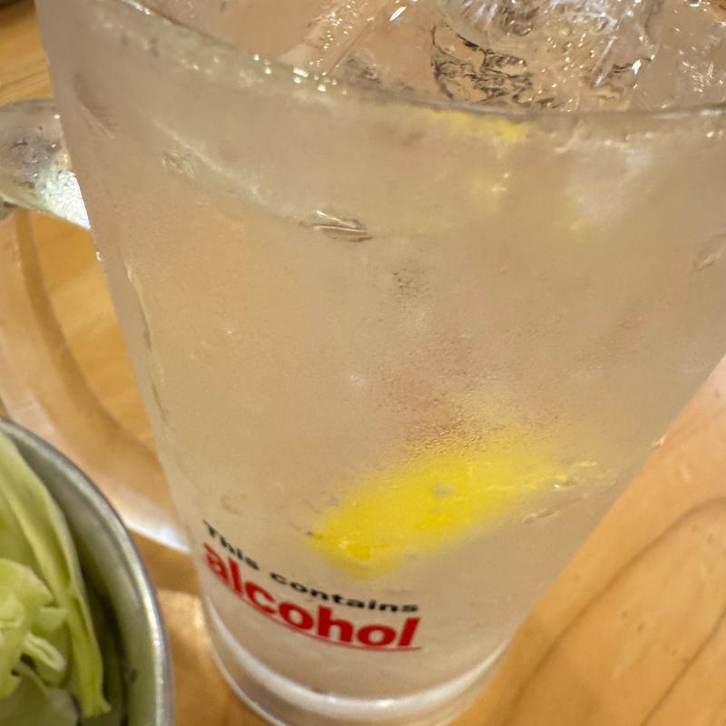 レモンサワー(串カツ田中 宮崎店)