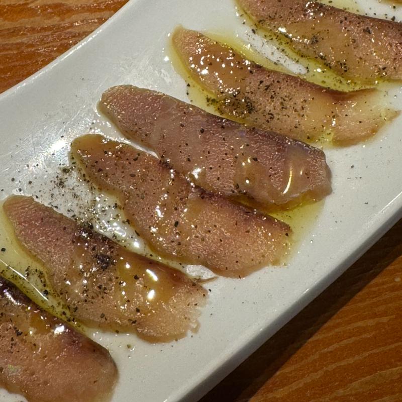なだら王玉川の鮭燻製生ハム(北野水産 大曲駅前店 )