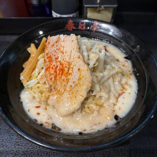 鳥豚油そば