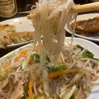 野菜春雨炒め