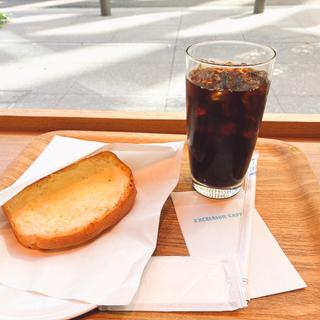  クロックムッシュ モーニングセット(エクセルシオールカフェ 淀屋橋店 )