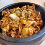石焼レッドプルコギ丼定食