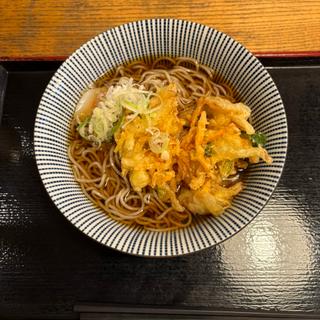 かき揚げそば