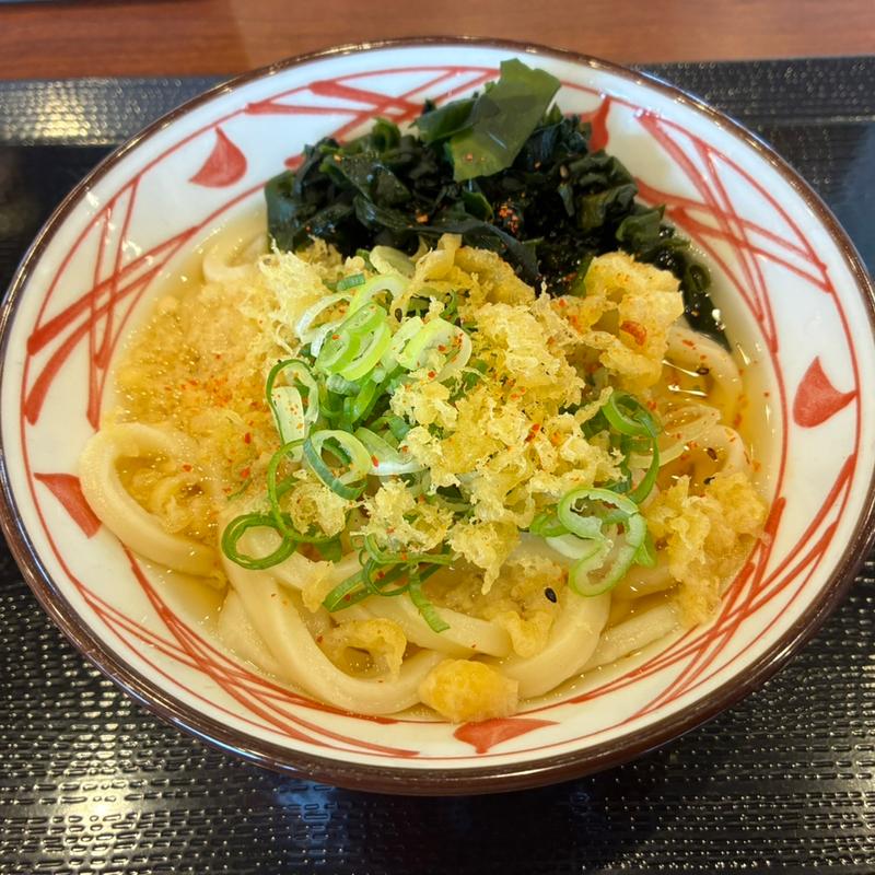 かけうどん(丸亀製麺大東)