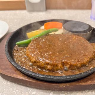 ステーキハンバーグ200g(札幌牛亭南３条店 ステーキ ハンバーグ)