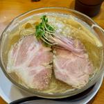 ロウニンアジの冷たい煮干しそば(中華そば おしたに)