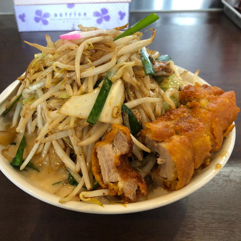 排骨タンメン(極濃湯麺　フタツメ　越戸店)