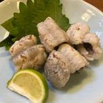 鱧の焼き霜造り