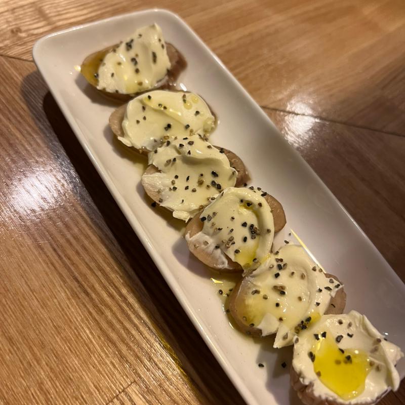 いぶりがっこクリームチーズ(お晩菜 のの)