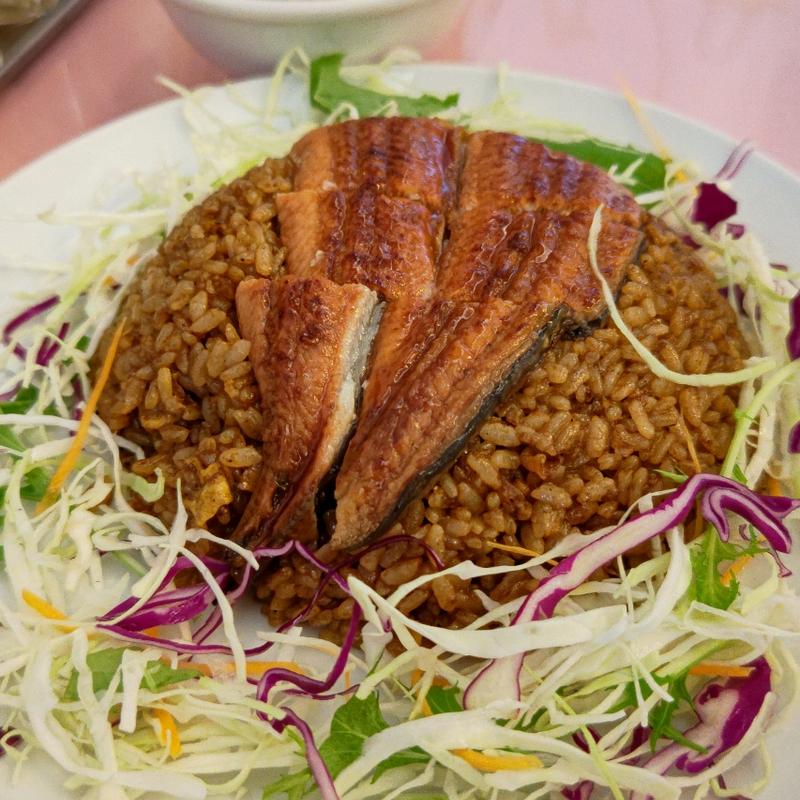 うなぎチャーハン(茘香尊)