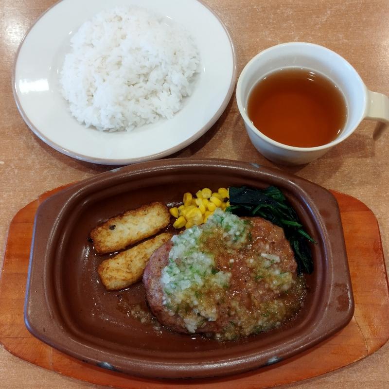ディアボラ風ハンバーグ(サイゼリヤ お花茶屋駅前店)