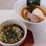 地鶏つけそば鰹昆布水〆