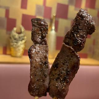 仙台牛タン串焼き
