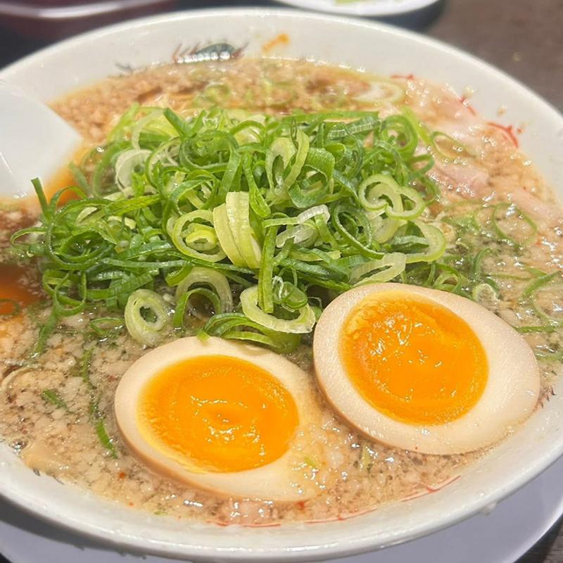 味玉ラーメン(来来亭 厚木荻野店)