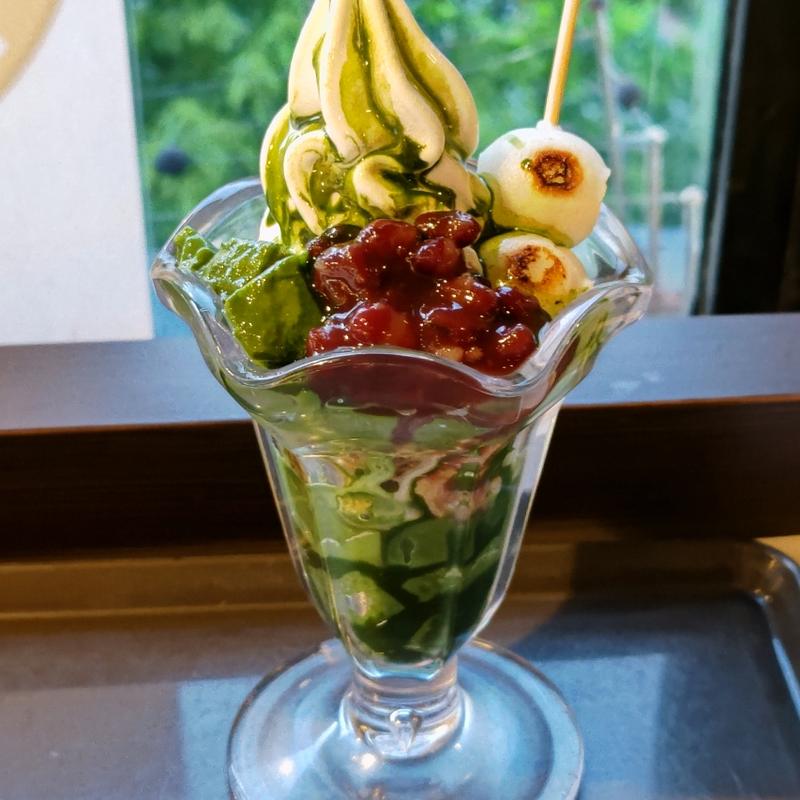 京抹茶パフェ(サンマルクカフェ 港南台バーズ店)
