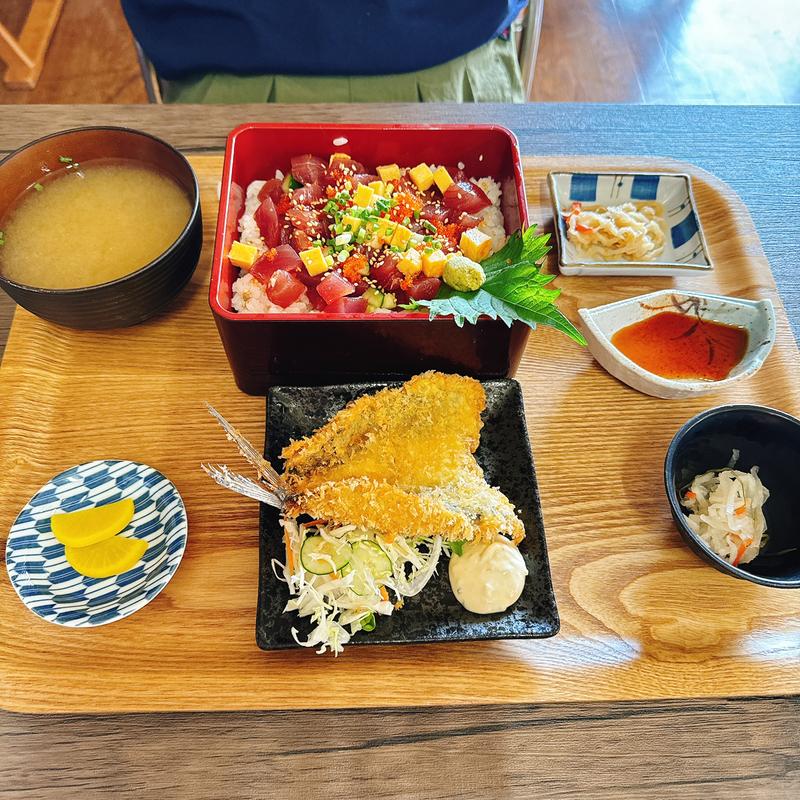 づけ重フライ定食(室玄)