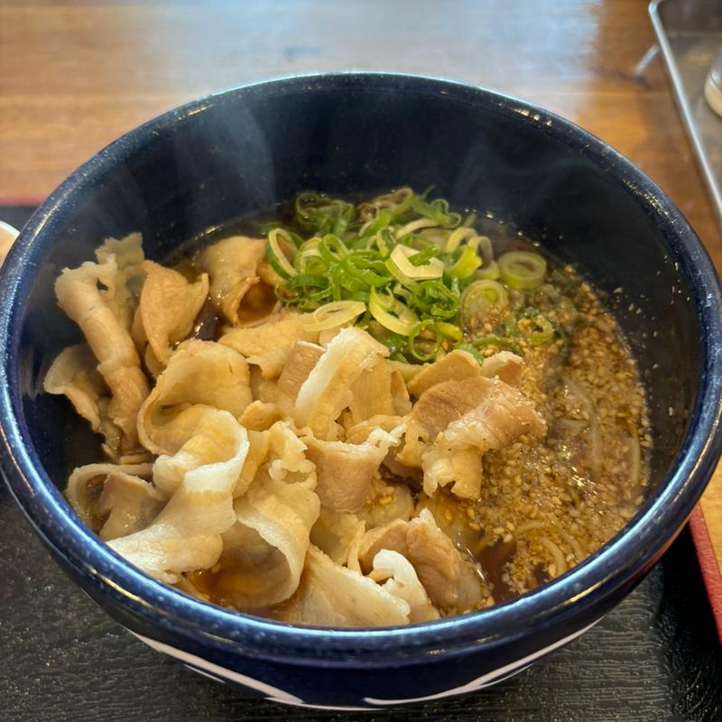 温肉そば(麺彩キッチン あひる食堂)