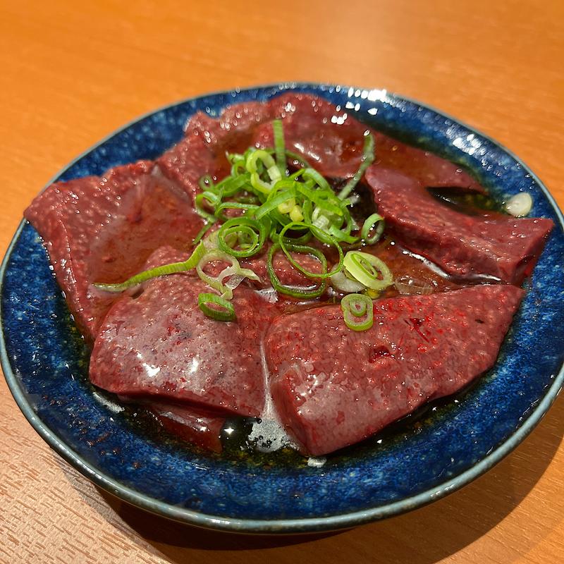 超新鮮炙りレバー(やきにく庭園四条烏丸店)