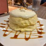 特製クリームのリコッタパンケーキ