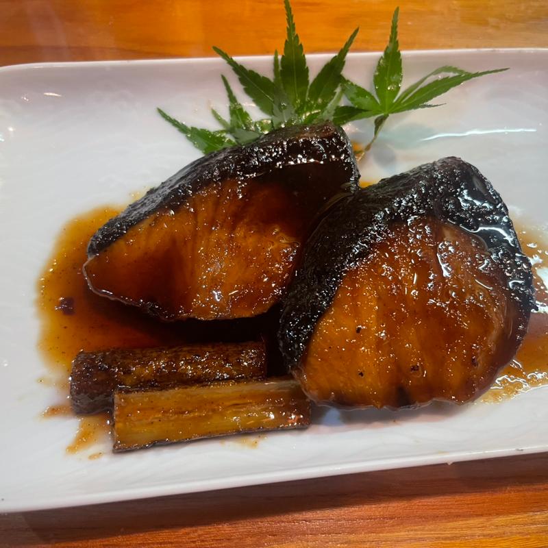 ブリの照り焼き(小料理 ほりの)