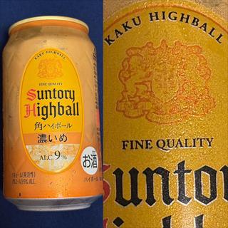 SUNTORY・角ハイボール・濃いめ