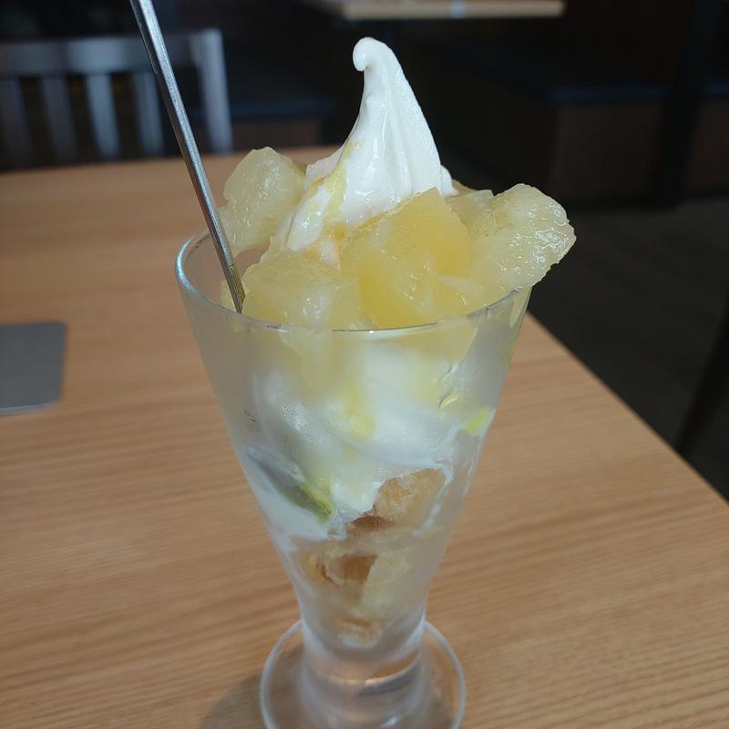 どっさりパインミニパフェ(丸源ラーメン一関店)