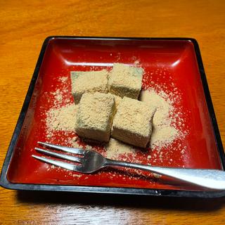 抹茶わらびもち
