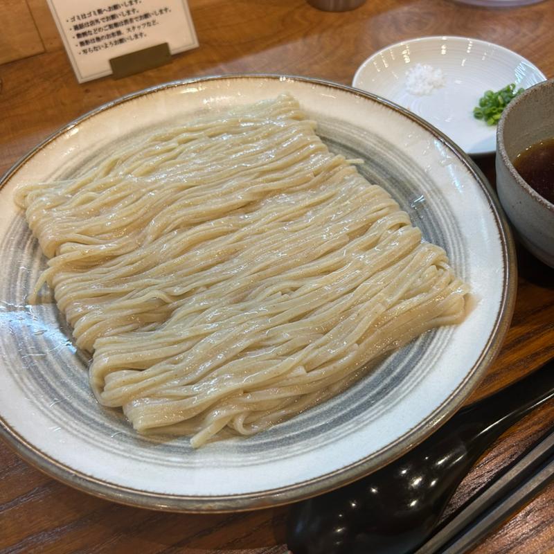 鮎焼干しのかけつけそば　ざる蕎麦風(麺々 結び)