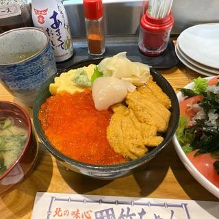 生ウニいくら丼