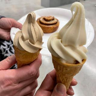 カフェオレ りんご
