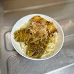 なす天冷やしうどん