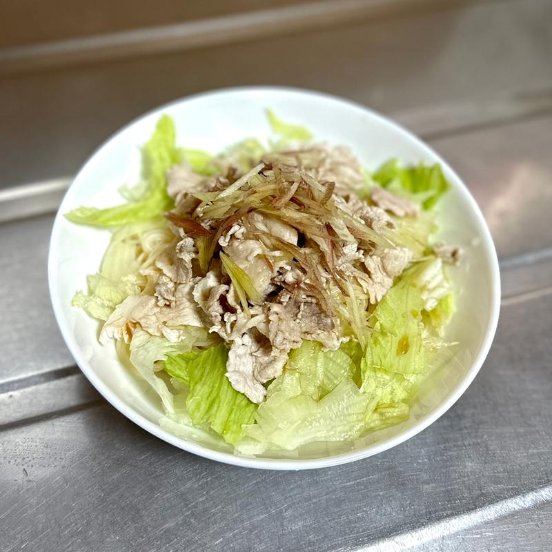 冷しゃぶサラダそうめん(ベルクス 東墨田店)