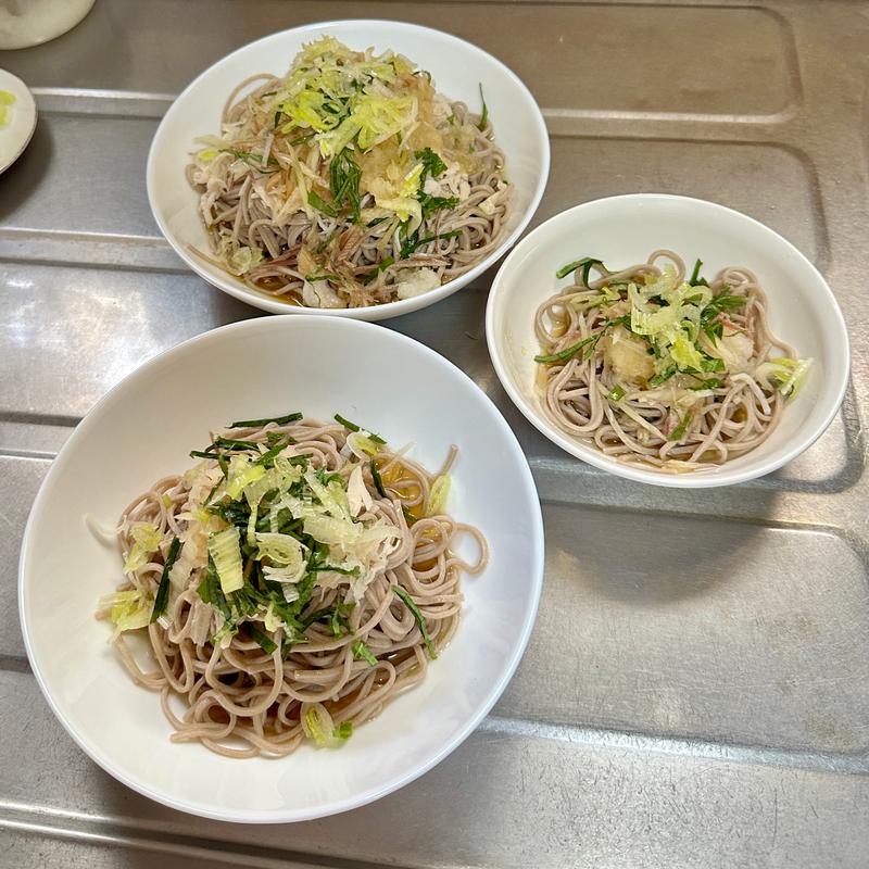 おろし薬味そば(ベルクス 東墨田店)