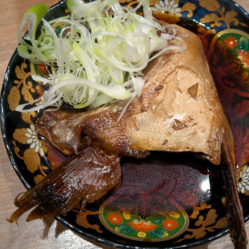 カンパチかま煮つけ(炭火屋台居酒屋 えんがわ武蔵小杉)