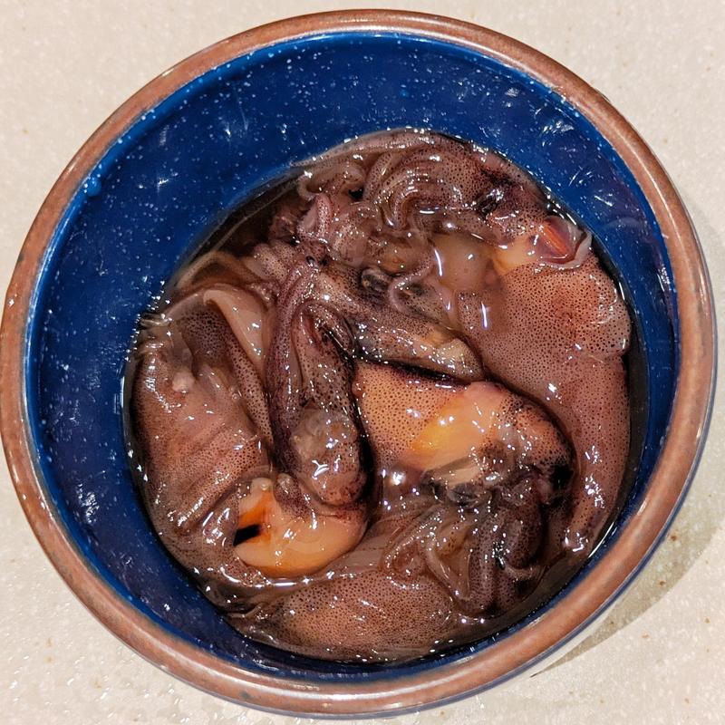 ホタルイカ沖漬け(串カツ田中 ミューザ川崎店)