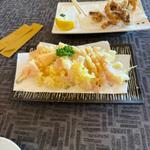 岩下新生姜の天ぷら