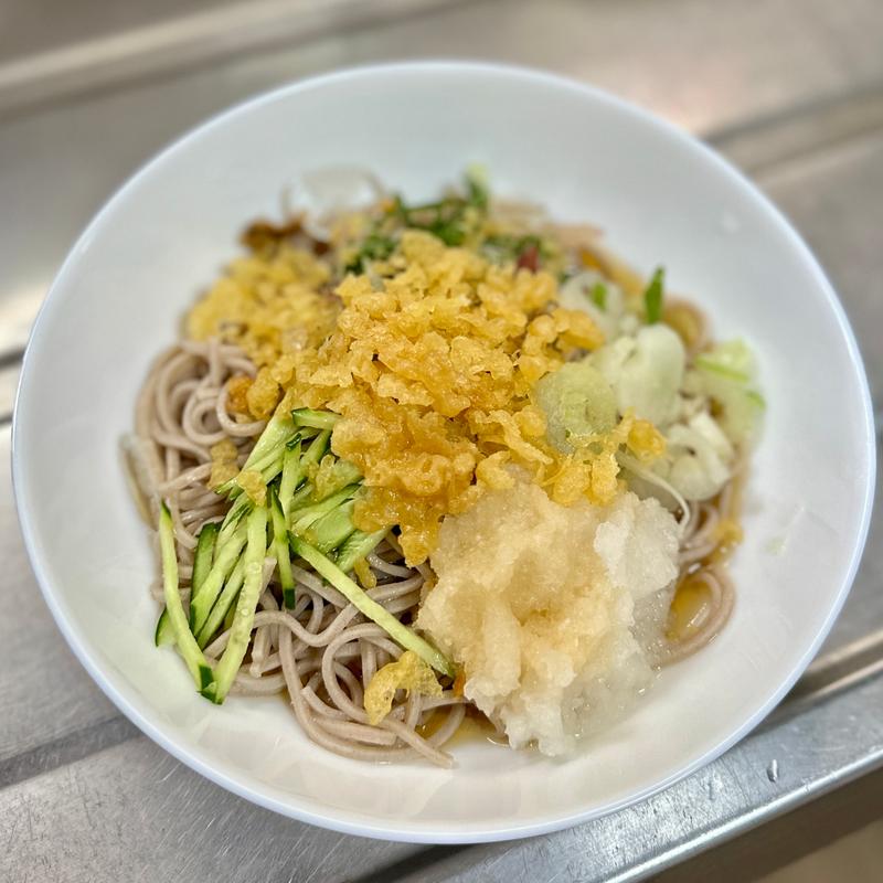 おろし冷やしたぬき蕎麦(ベルクス 東墨田店)
