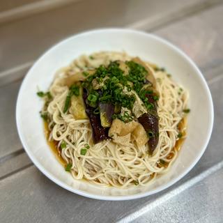 焼きなすキツネそうめん