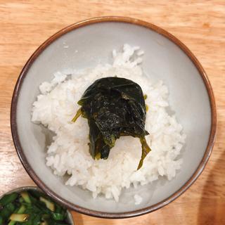 ごはん(自家製佃煮付き)